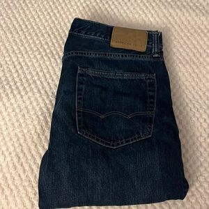 American Eagle dark blue wash jeans